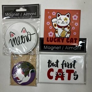 Cat Magnet Set